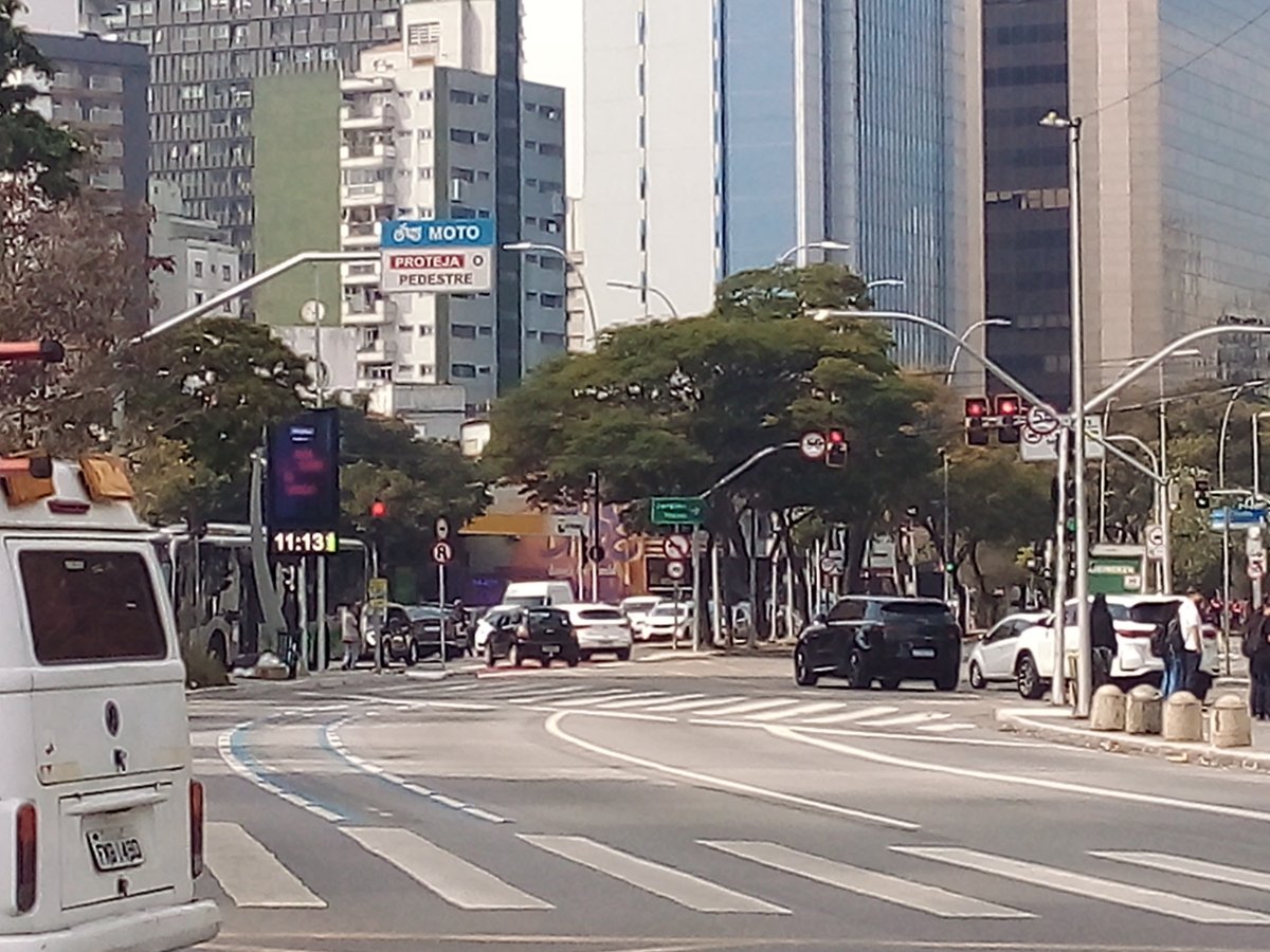 Avenida Brigadeiro Faria Lima, em Pinheiros, São Paulo