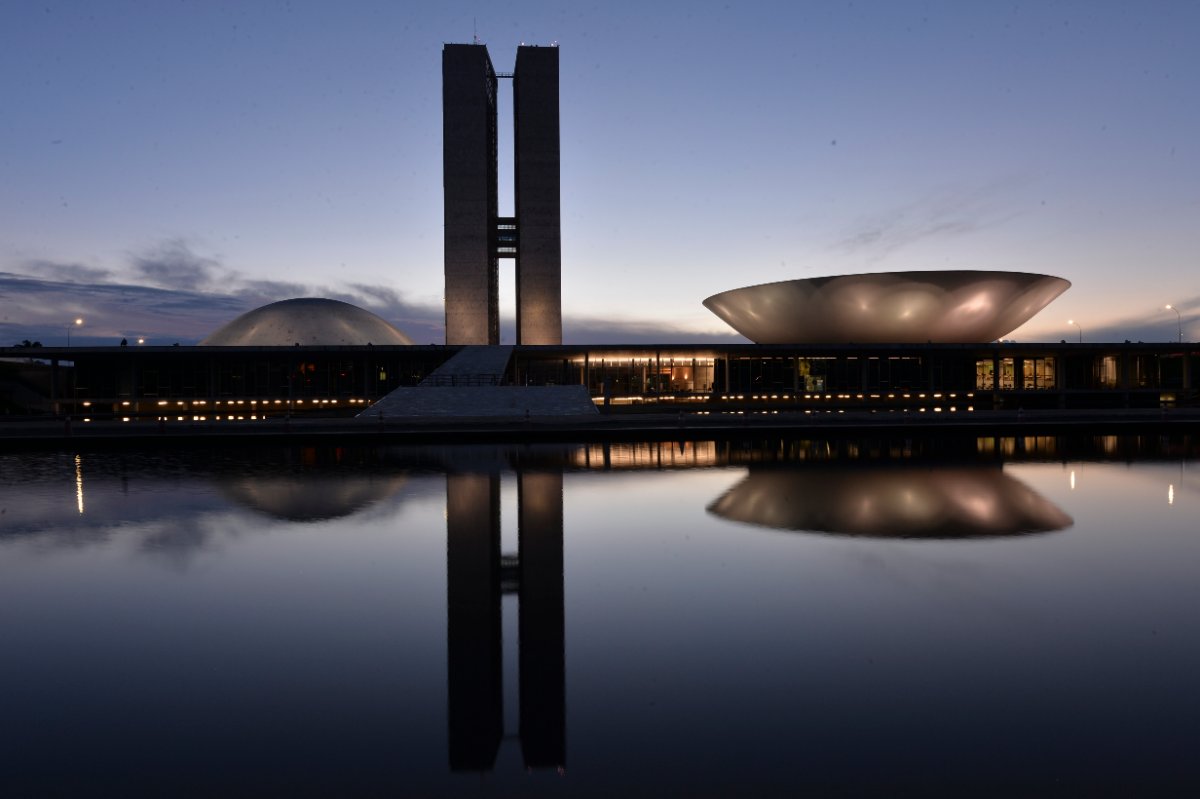 Fachada do Congresso Nacional, em Brasília