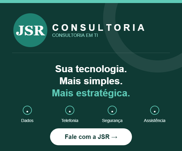 JSR Consultoria em TI - Dados, Telefonia, Segurança e Assistência Técnica