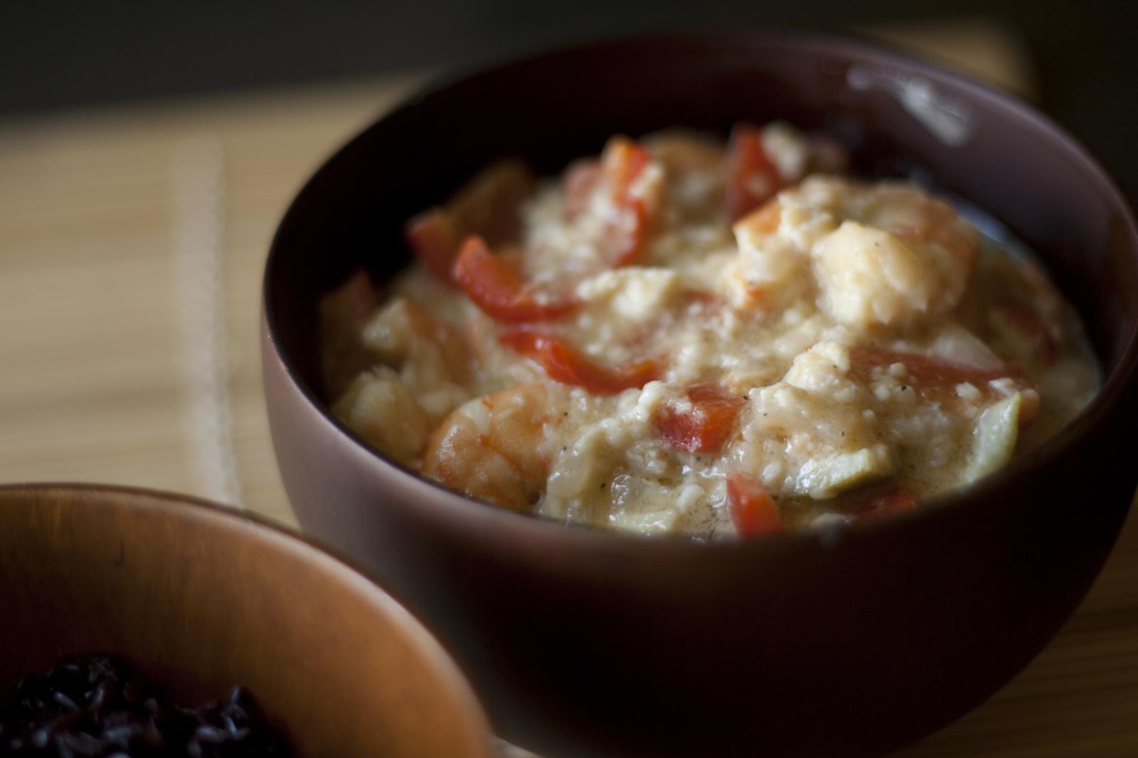 Fish and shrimp moqueca: a traditional Brazilian seafood recipe