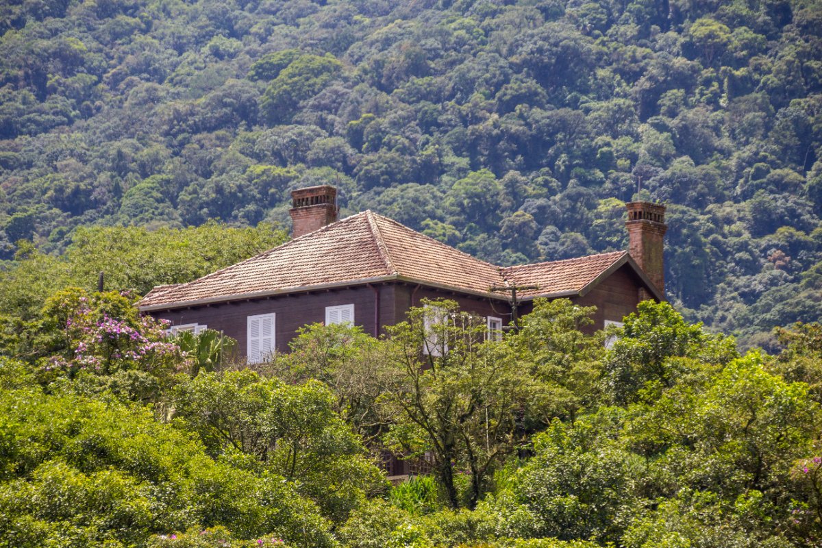 Museu Castelinho, no ponto mais alto de Paranapiacaba