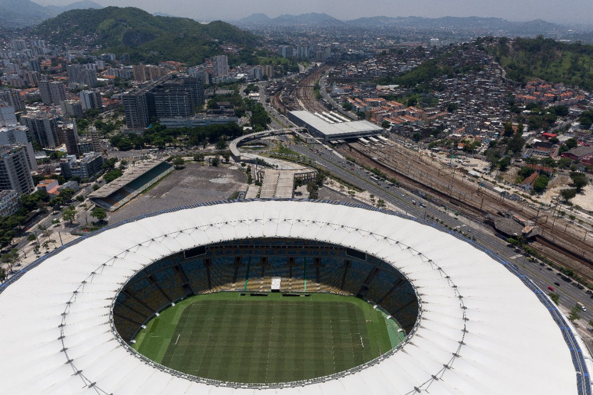 Estádio do Maracanã, no Rio de Janeiro, palco do Fla-Flu da 30ª rodada