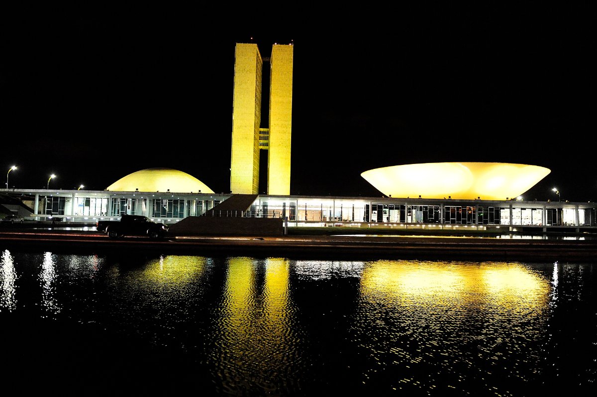 Palácio do Congresso Nacional, em Brasília, sede do Senado e da Câmara dos Deputados